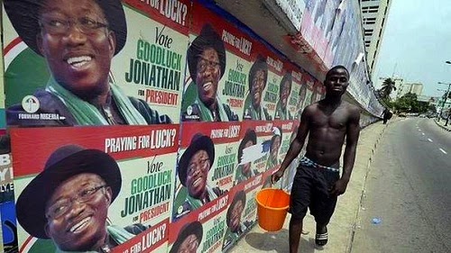 JONATHAN ORDERS CAMPAIGN POSTERS REMOVED FROM STREETS OF NIGERIA