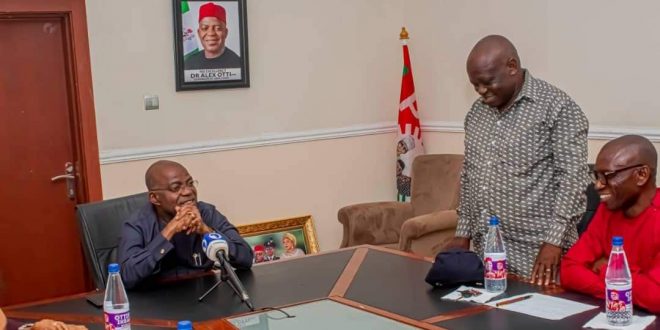 ABIA NLC, TUC THANK GOV OTTI ON TIMELY PAYMENT OF WORKERS, SAY PROTEST NOT AGAINST STATE GOVERNMENT