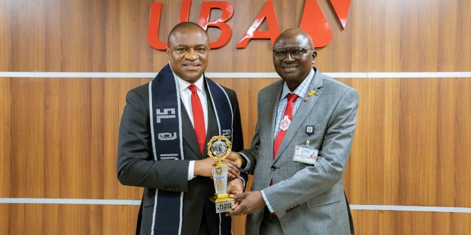 University of Ibadan Honours UBA GMD, Alawuba, as UI @75 Ambassador